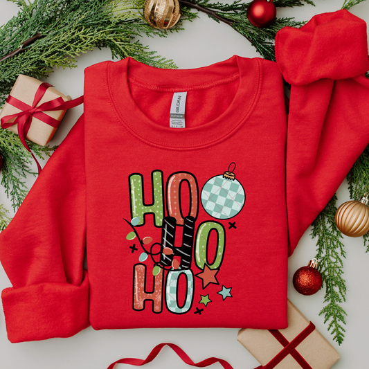 Ho Ho Ho Christmas DTF Transfer