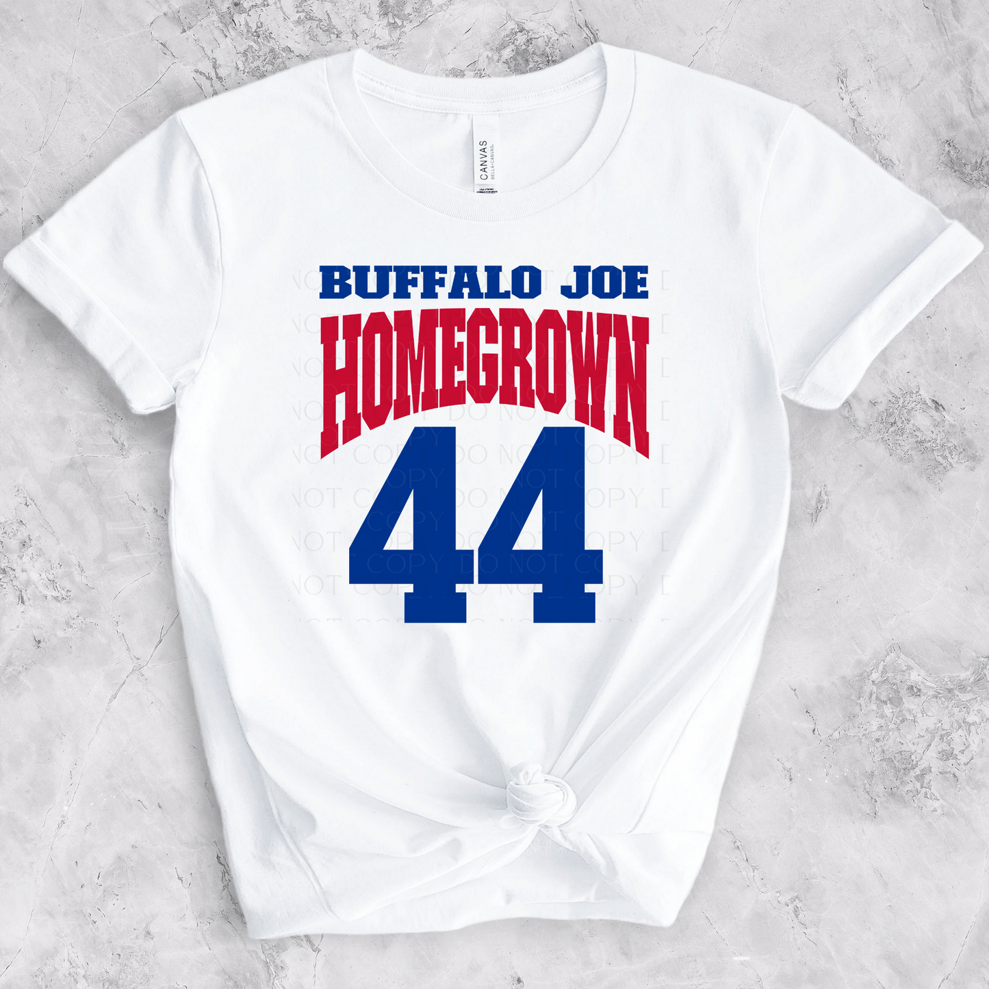 Buffalo Joe Homegrown 44 Buffalo Football DTF Transfer