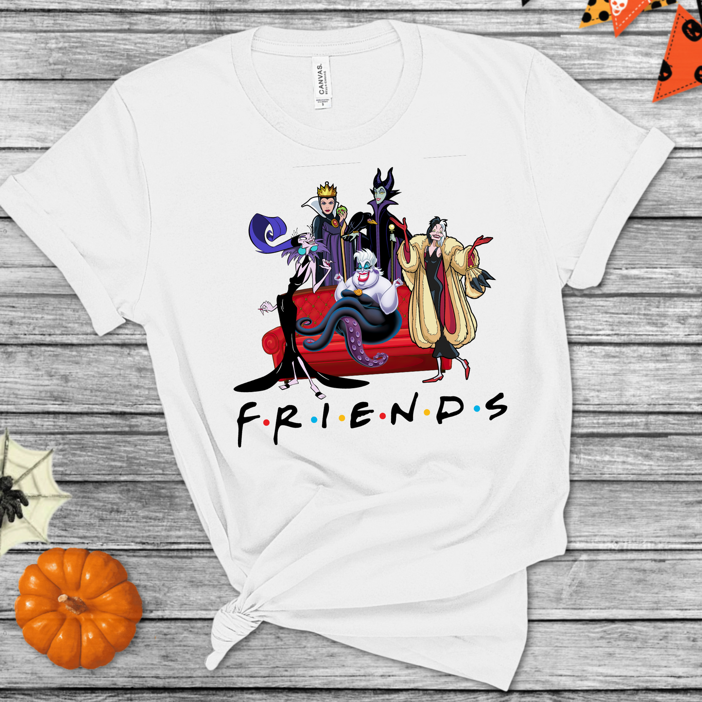 Female Villains Friends Halloween DTF Transfer