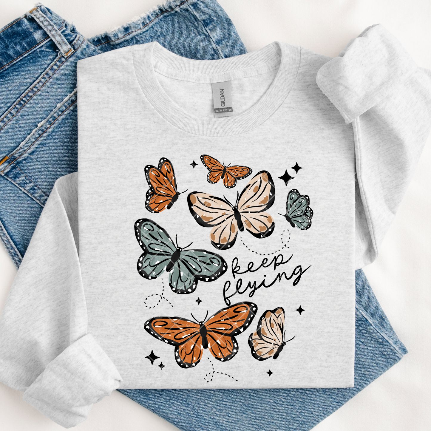 Keep Flying DTF Transfer