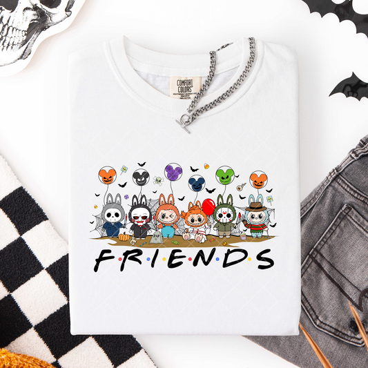 Spooky La Bu Friends DTF Transfer