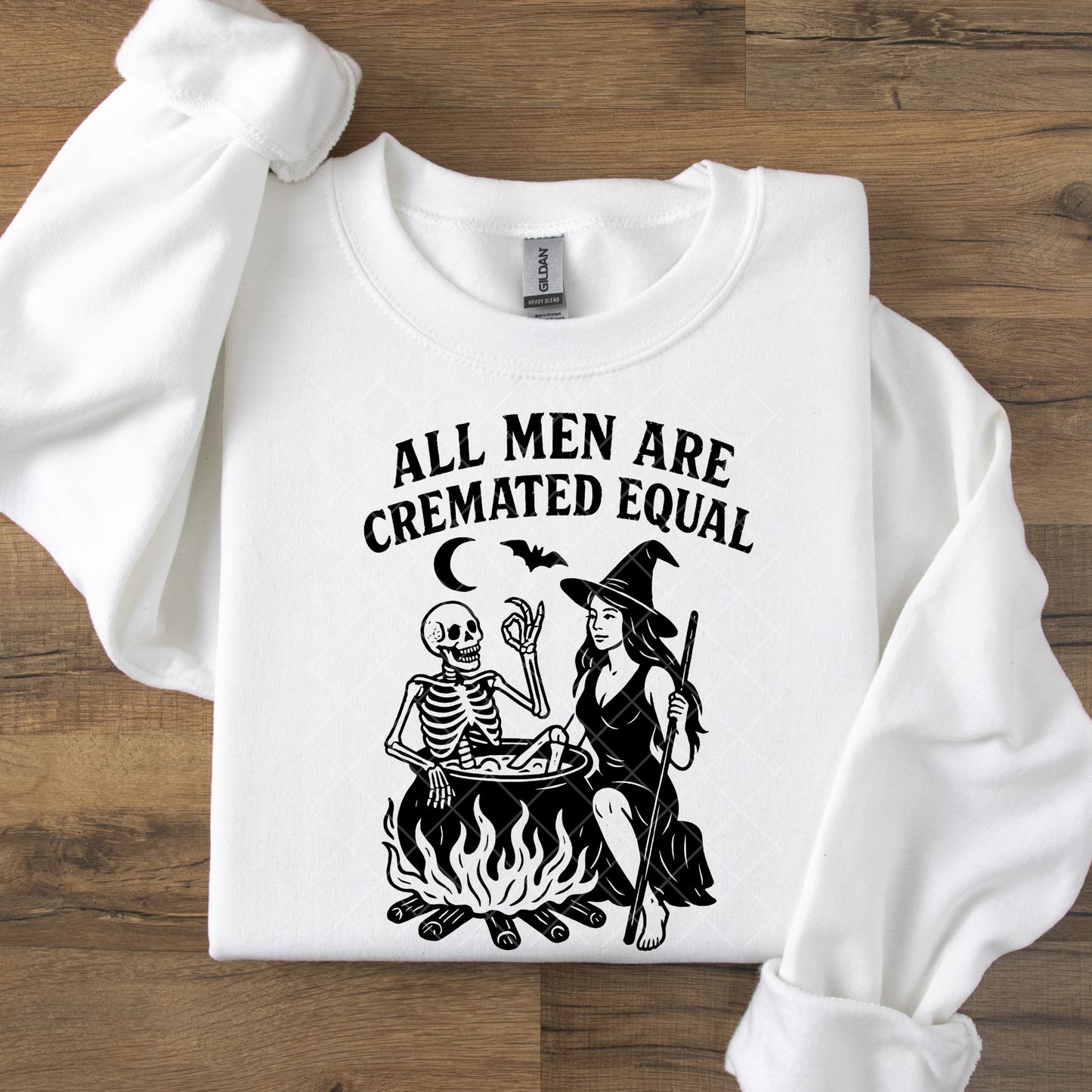 All Men Are Cremated Equal DTF Transfer