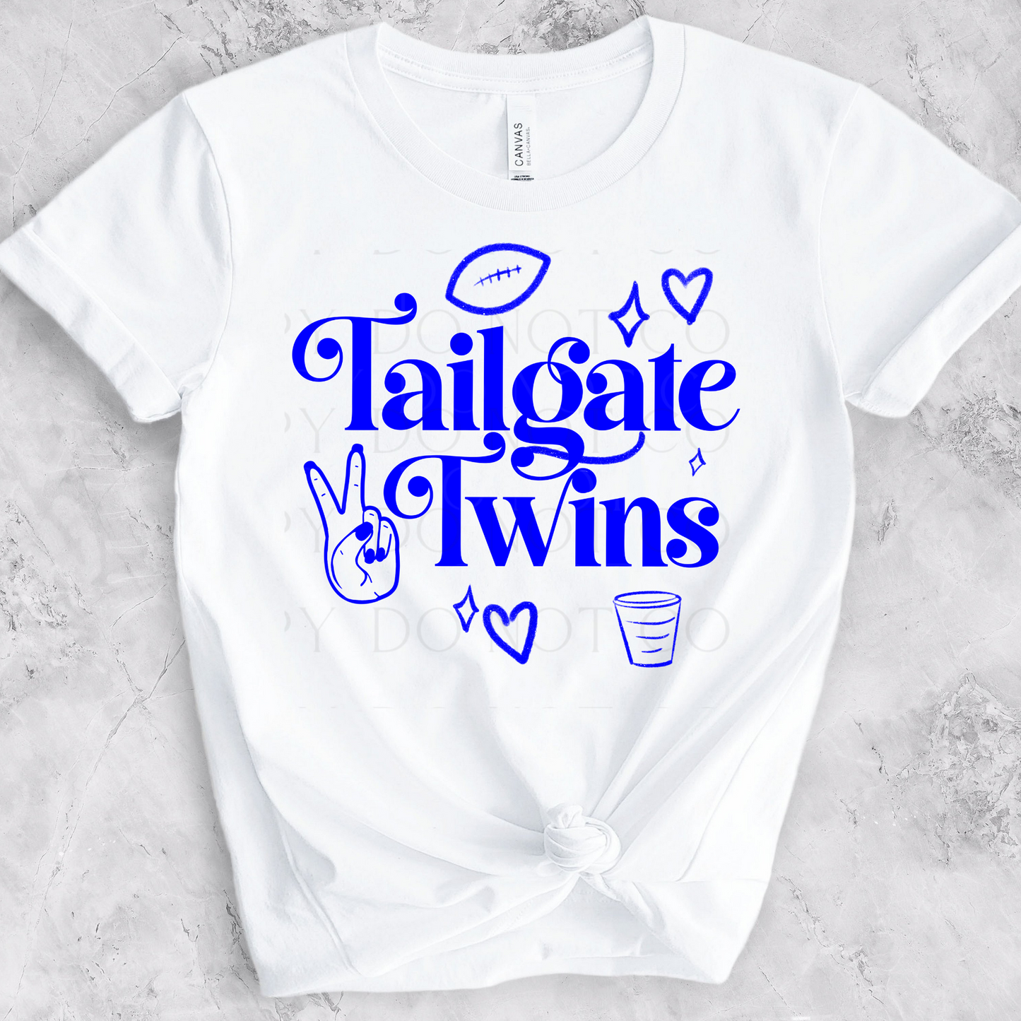 Tailgate Twins DTF Transfer