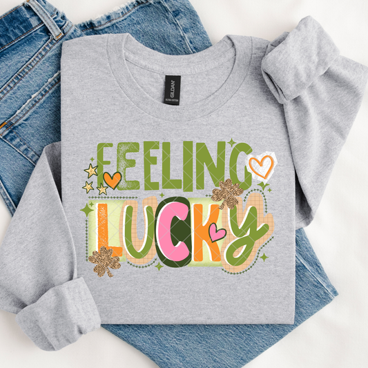 Feeling Lucky DTF Transfer