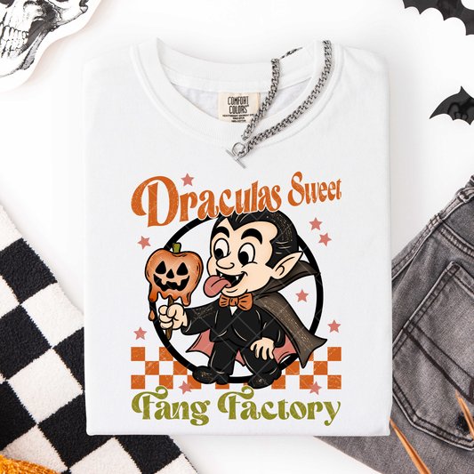 Draculas Sweet Fang Factory DTF Transfer