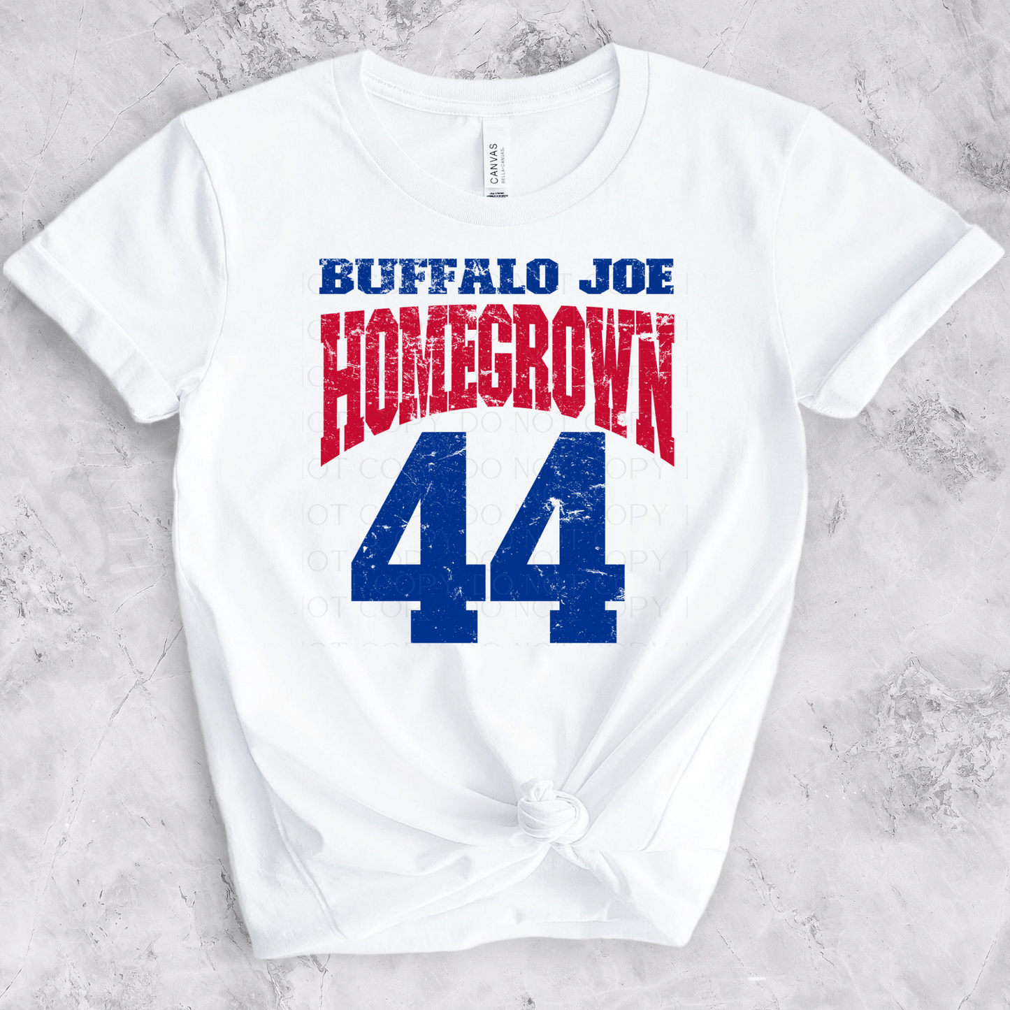 Buffalo Joe Homegrown 44 Buffalo Football DTF Transfer