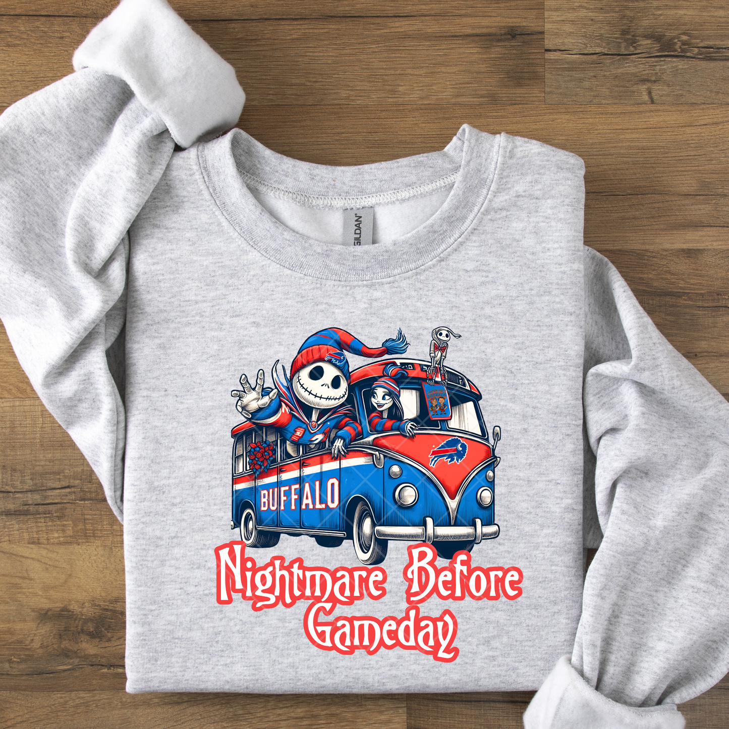 Nightmare Before Gameday DTF Transfer