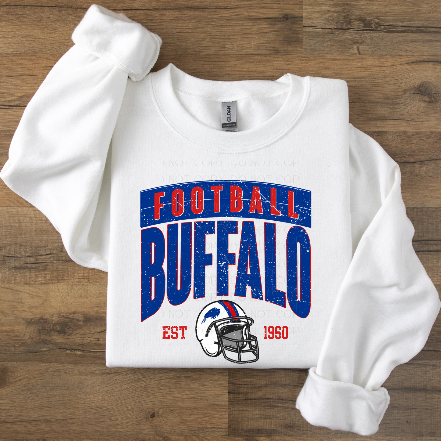 Buffalo Football Old School DTF Transfer