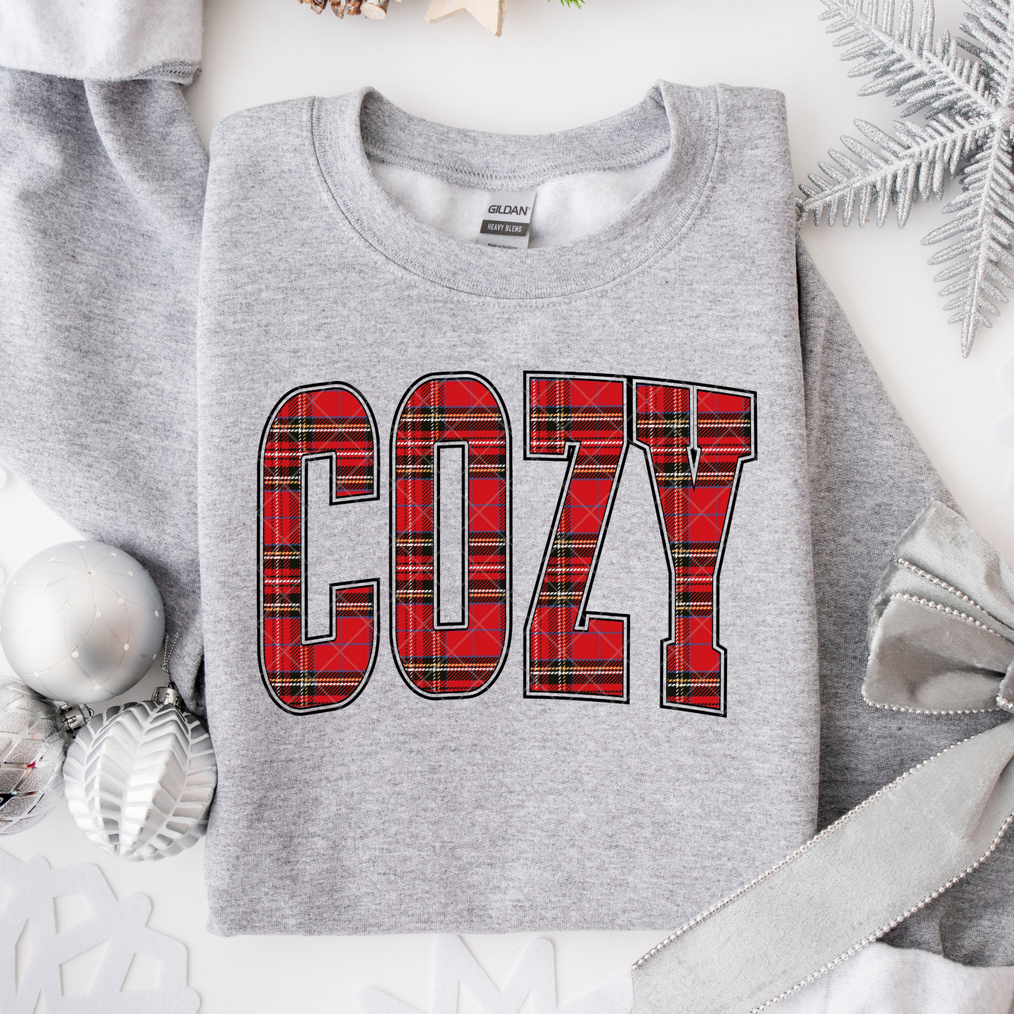 Plaid Cozy DTF Transfer