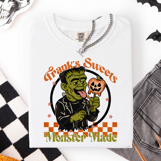 Franks Sweets Monster Made DTF Transfer