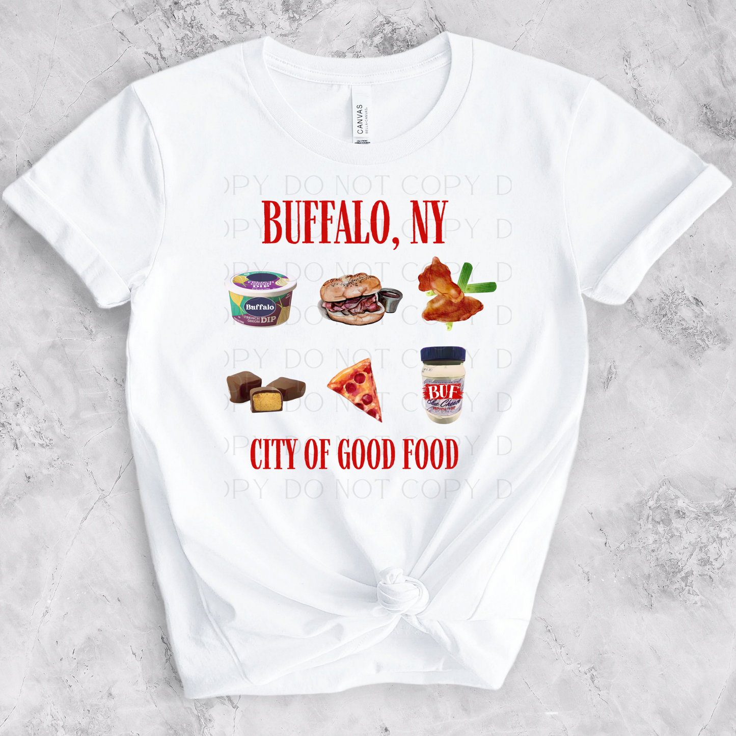 Buffalo City of Good Food DTF Transfer