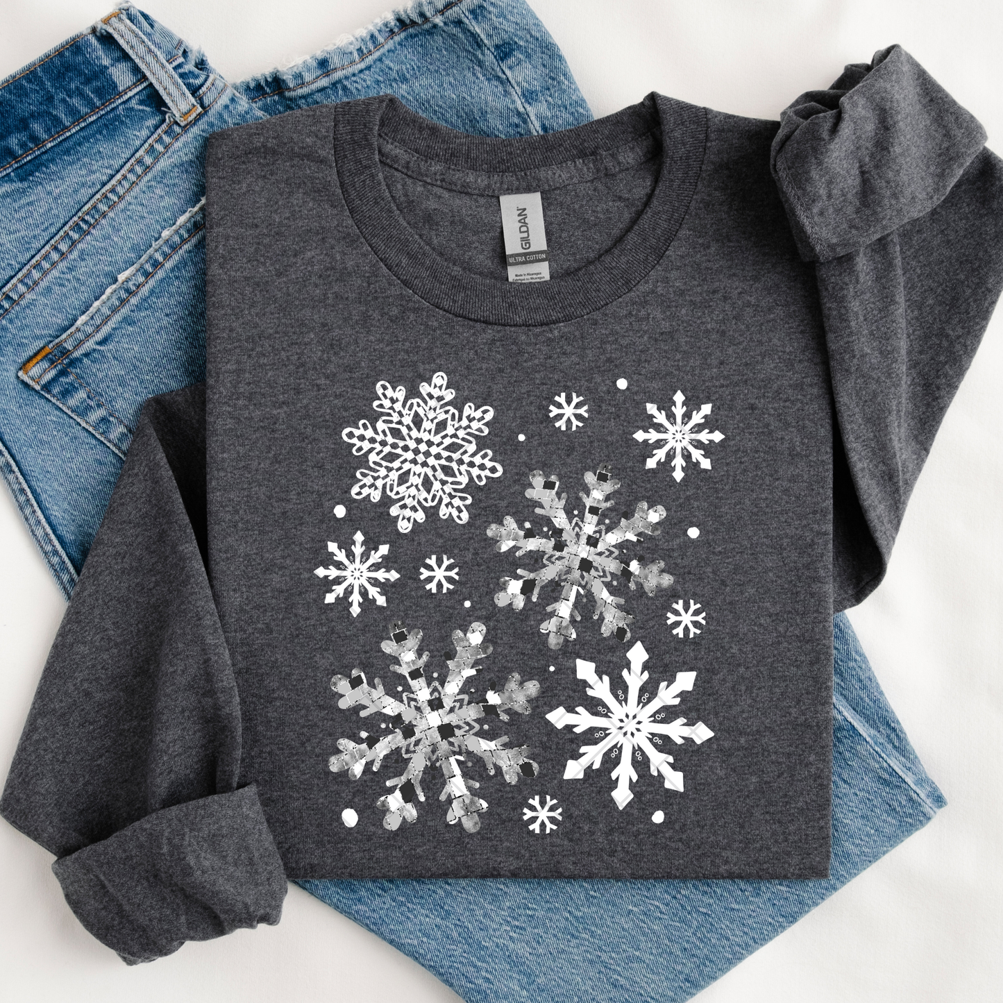 Snowflakes DTF Transfer