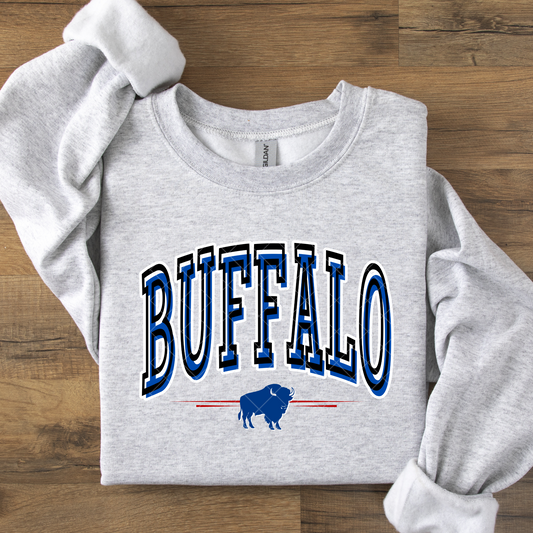Buffalo Blue Shadow DTF Transfer