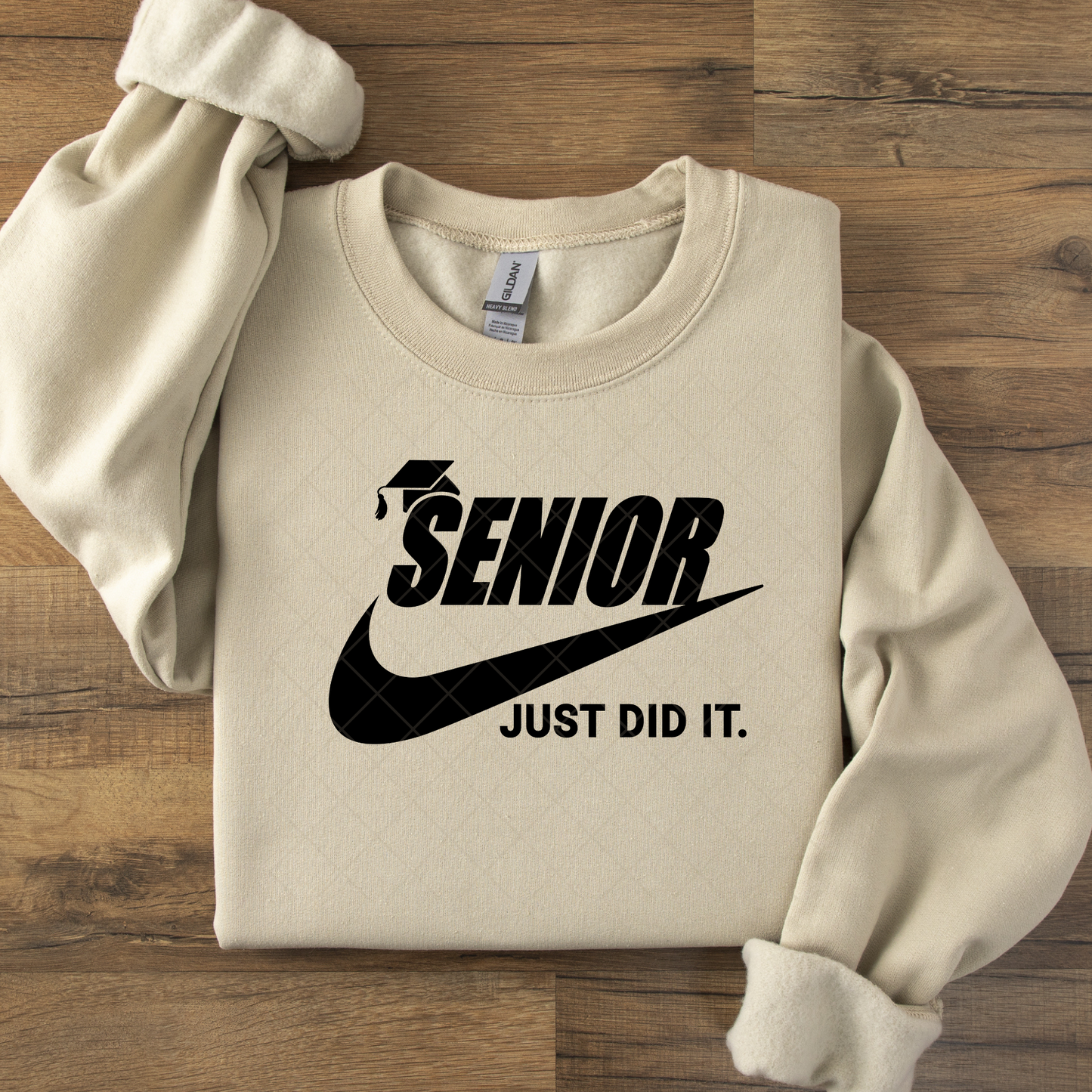 Senior Class of 2025 Swoosh Just Did It DTF Transfer