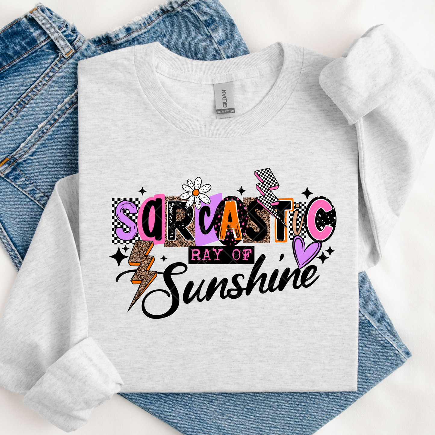 Sarcastic ray of Sunshine DTF Transfer