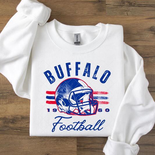 Buffalo Football Helmet DTF Transfer