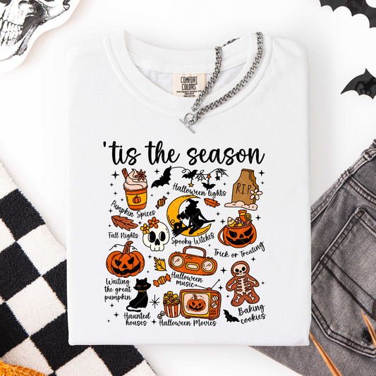 'tis the season Halloween Themed DTF Transfer