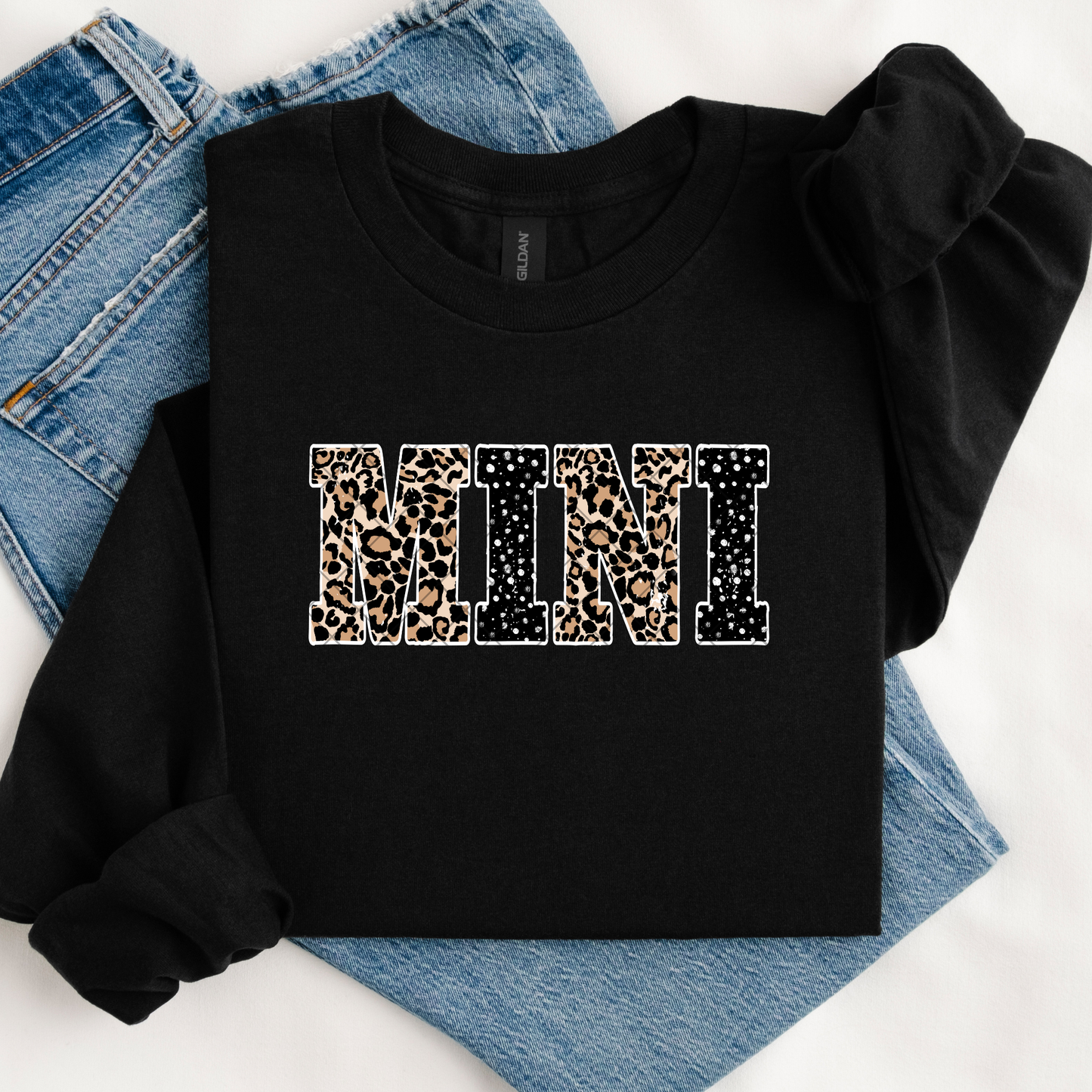 Mama or Mini Cheetah DTF Transfer