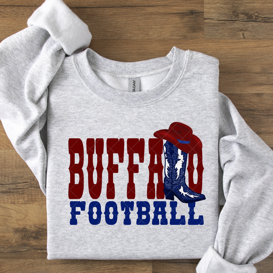 Buffalo Football Cowboy DTF Transfer
