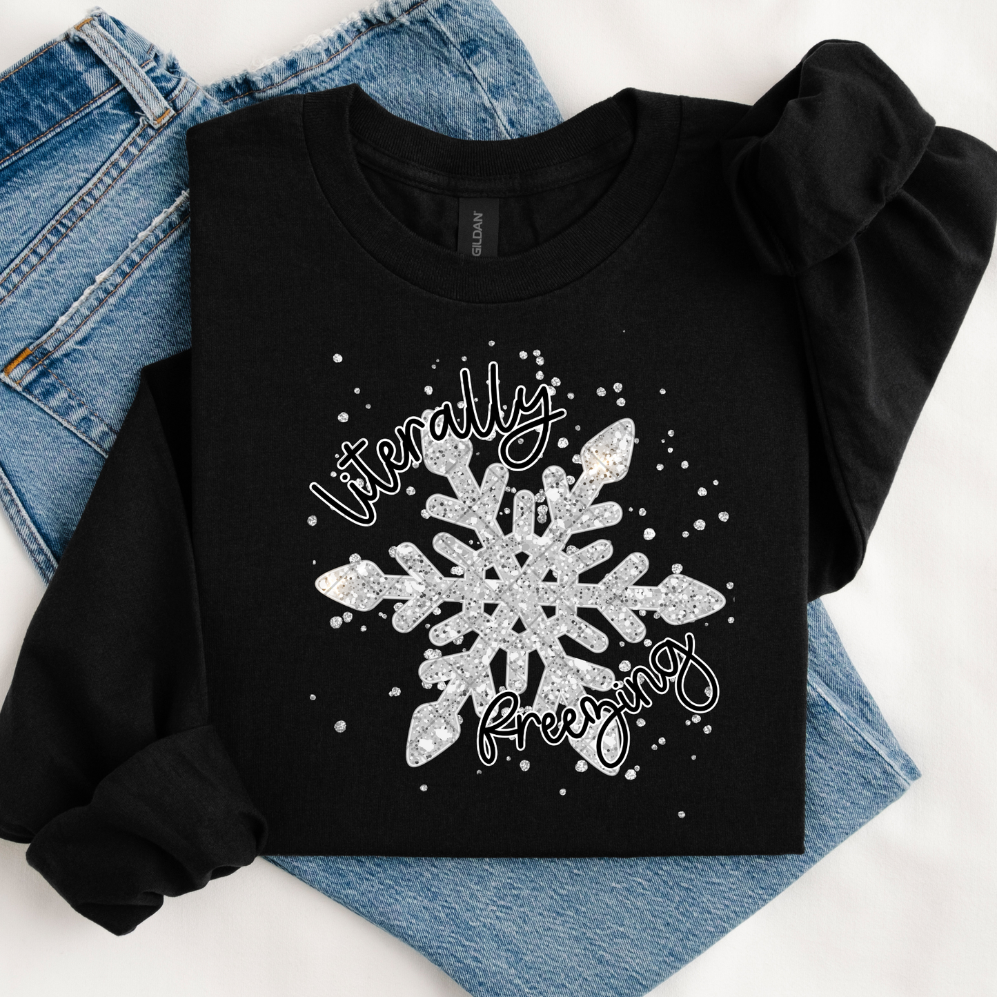 Literally Freezing DTF Transfer