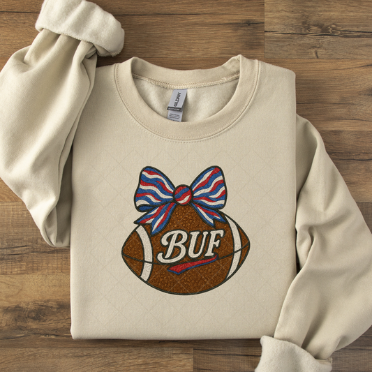 Buffalo Bow Football DTF Transfer