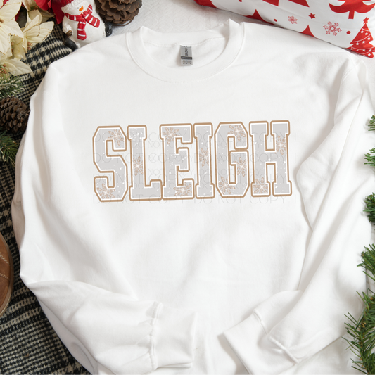 Sleigh Christmas DTF Transfer