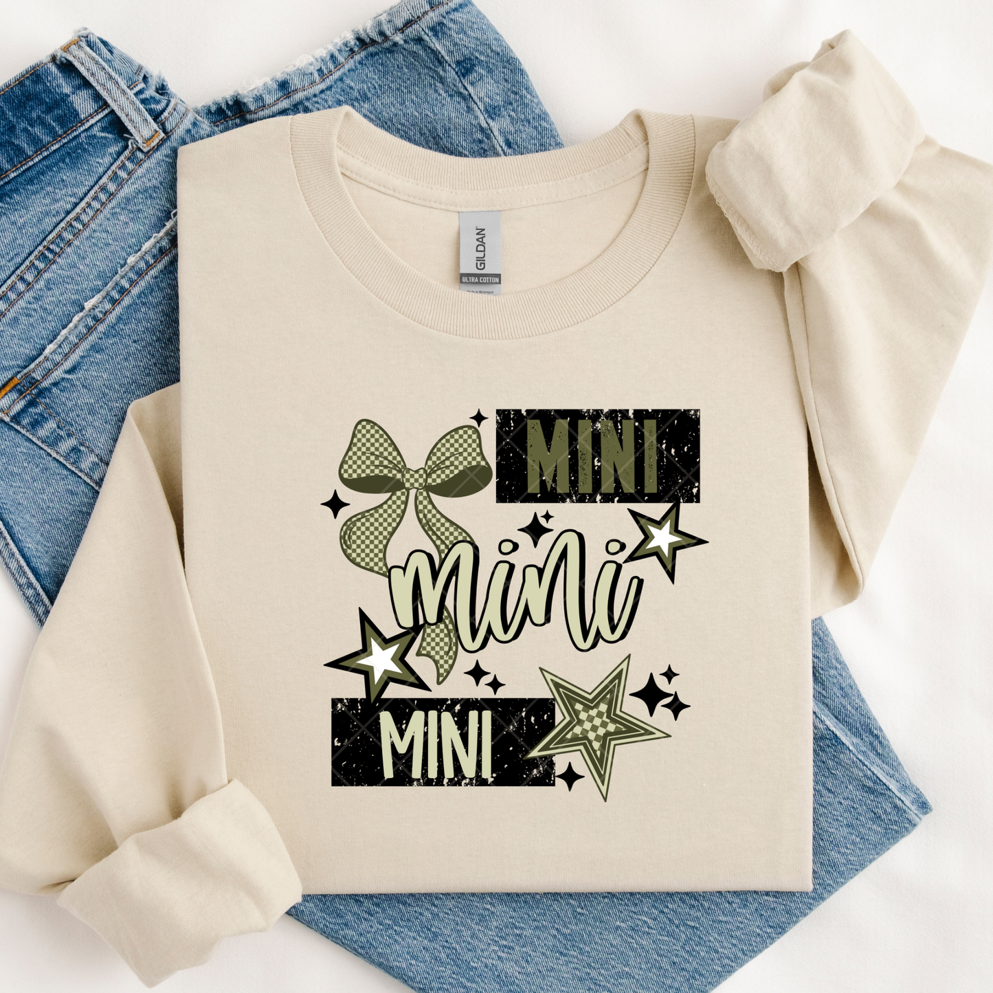 Mama and Mini  Bows DTF Transfer