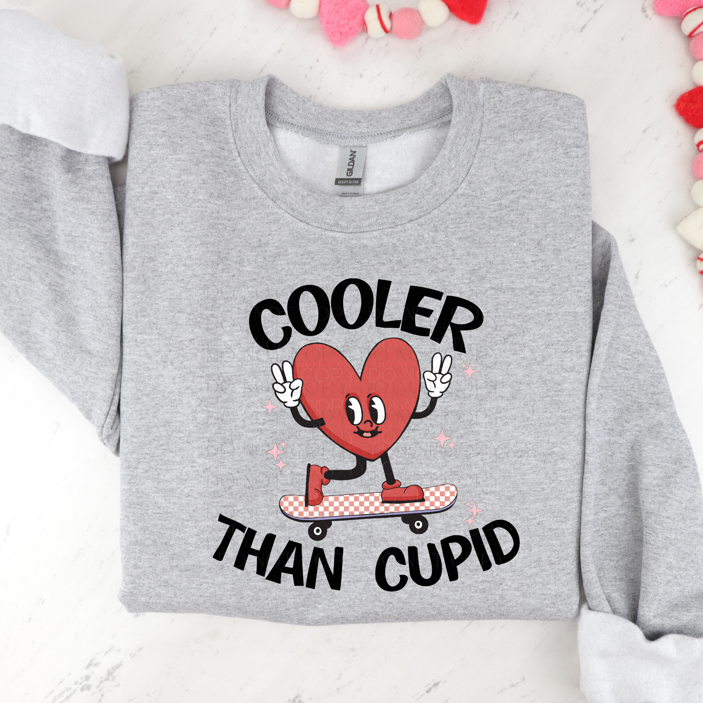 Cooler Than Cupid DTF Transfer