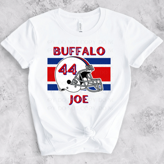 Buffalo Joe 44 Helmet DTF Transfer