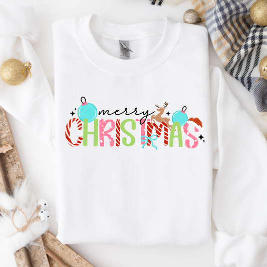 Merry Christmas Bright DTF Transfer