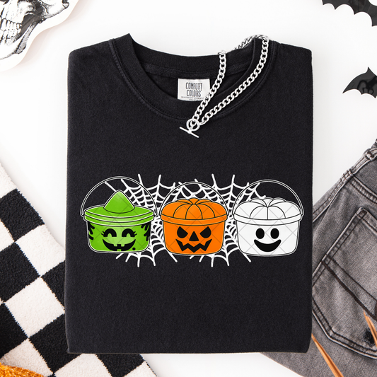 Trick or Treat Buckets DTF Transfer