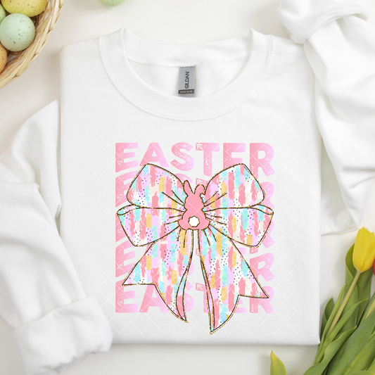 Pink Easter Bow DTF Transfer