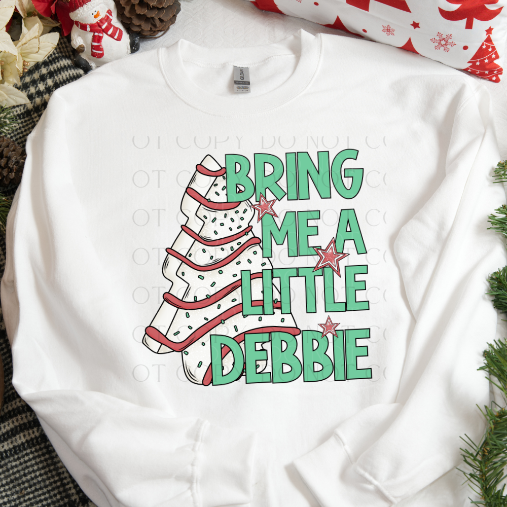 Bring me a Little Debbie Christmas  DTF Transfer