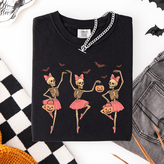 Ballerina Skeletons DTF Transfer