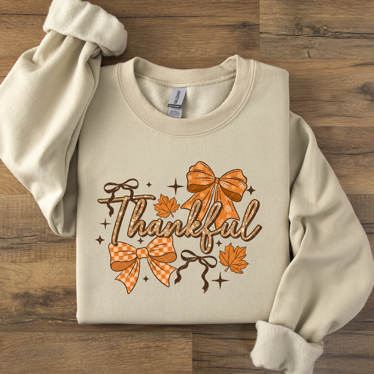 Thankful Bows DTF Transfer