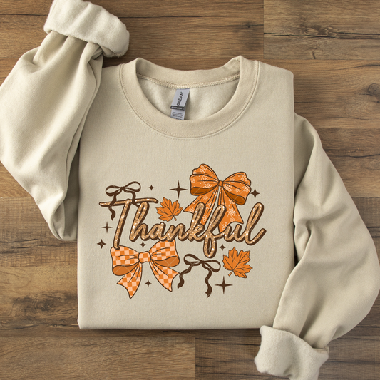 Thankful Bows DTF Transfer