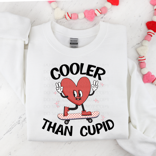 Cooler Than Cupid DTF Transfer