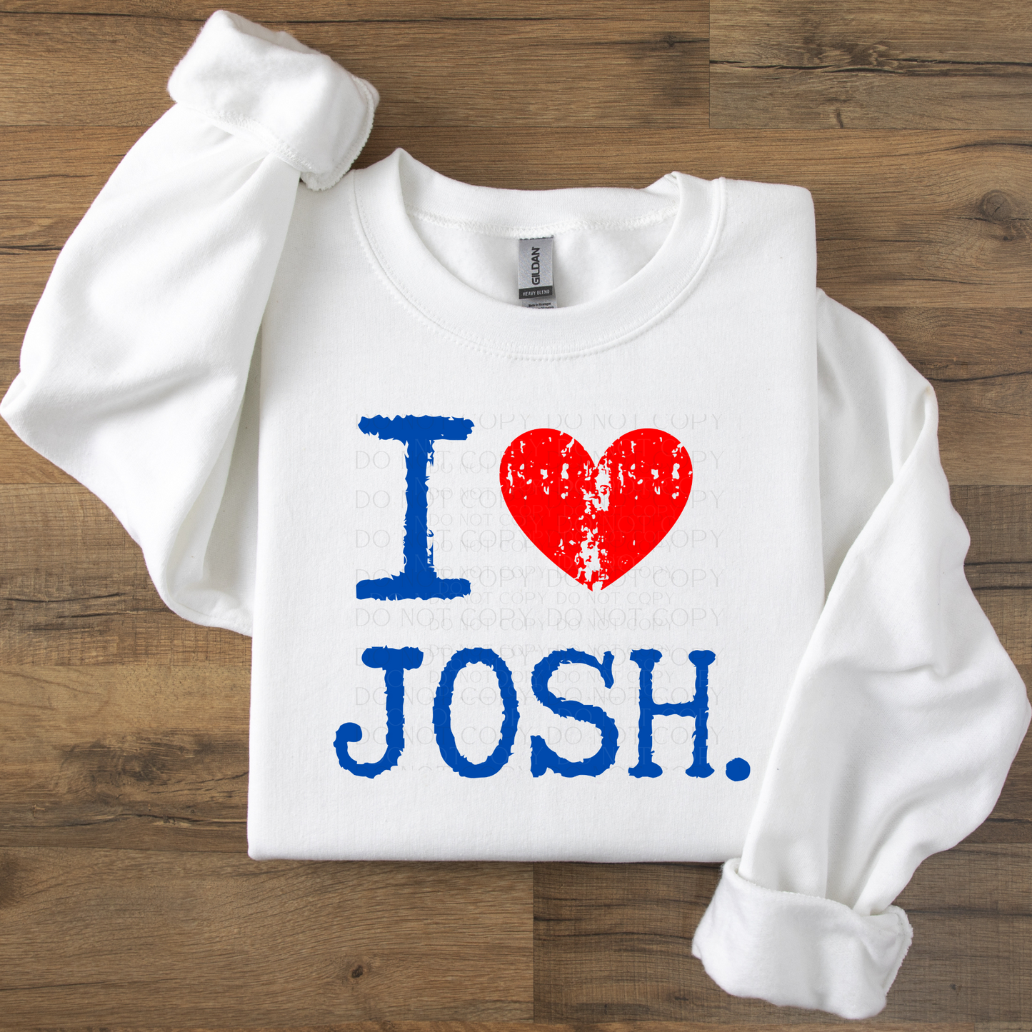 I Heart Josh DTF Transfer