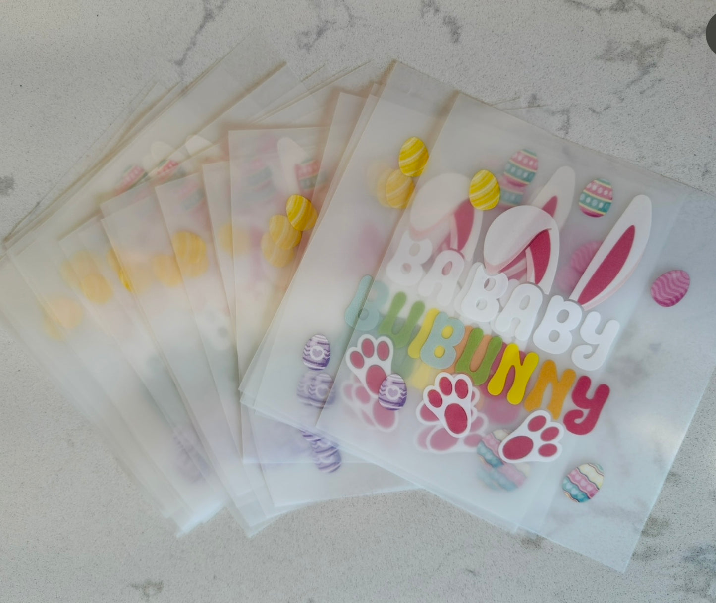 Destash Easter Baby Bunny 2 for $1 DTF Transfer