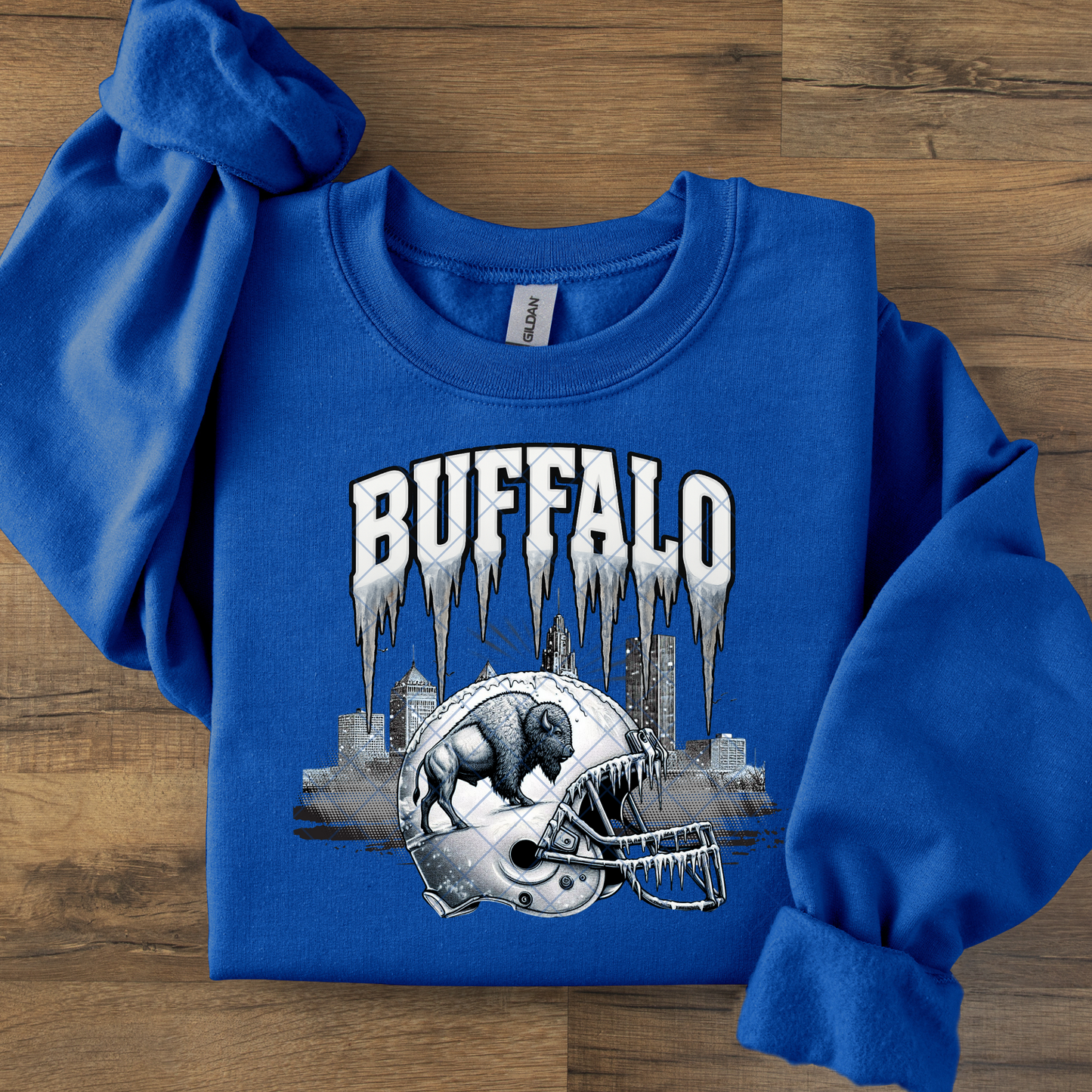Buffalo Iced Out DTF Transfer