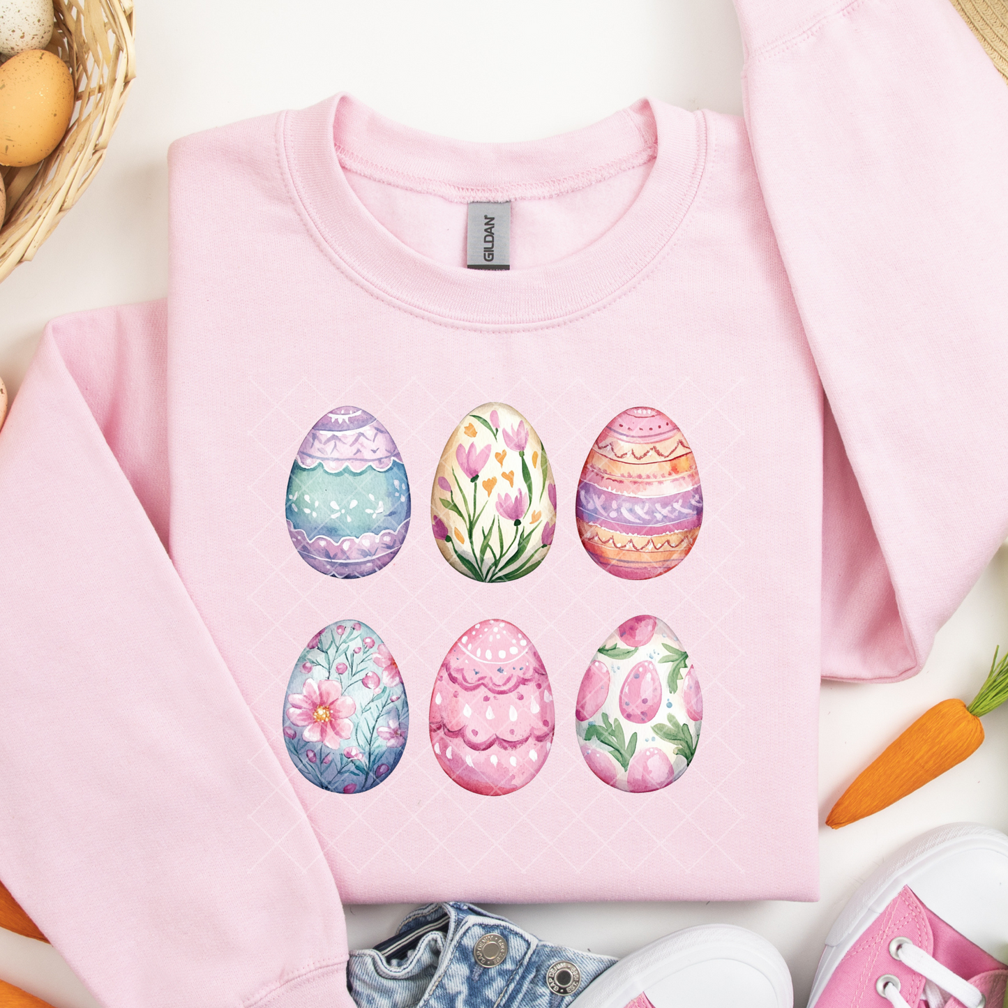 Easter Eggs DTF Transfer