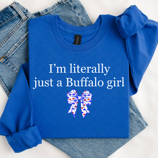 Just a Buffalo Girl DTF Transfer