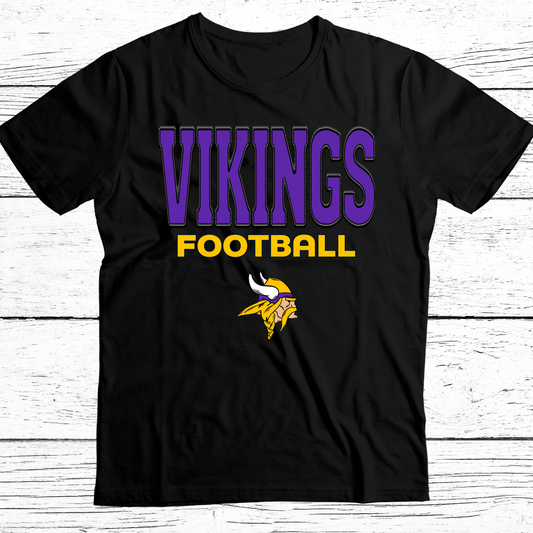 Vikings Football DTF Transfer Unisex Design