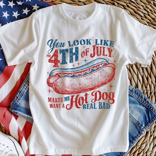 You Look like the Fourth of July Jennifer Coolidge Quote DTF Transfer