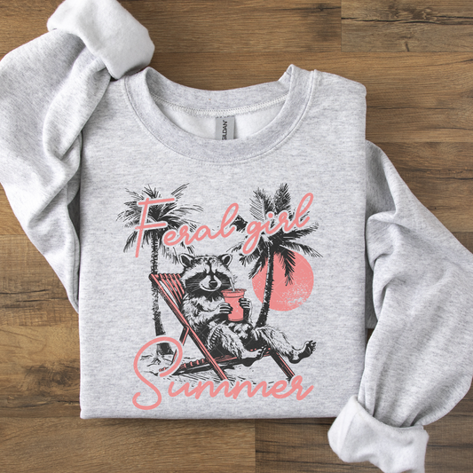 Feral Girl Summer DTF Transfer