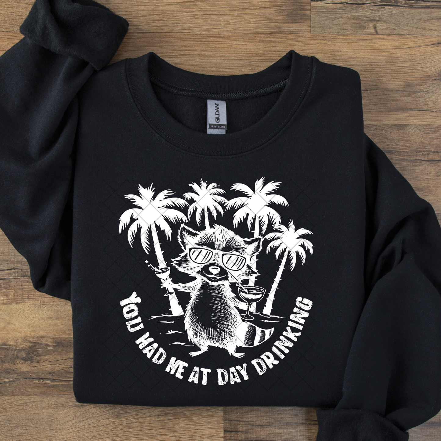 You Had Me At Day Drinking Raccoon DTF Transfer