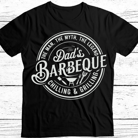 Dad's Barbeque DTF Transfer