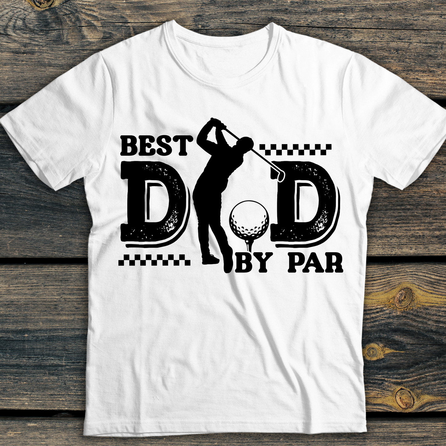 Best Dad By Par DTF Transfer