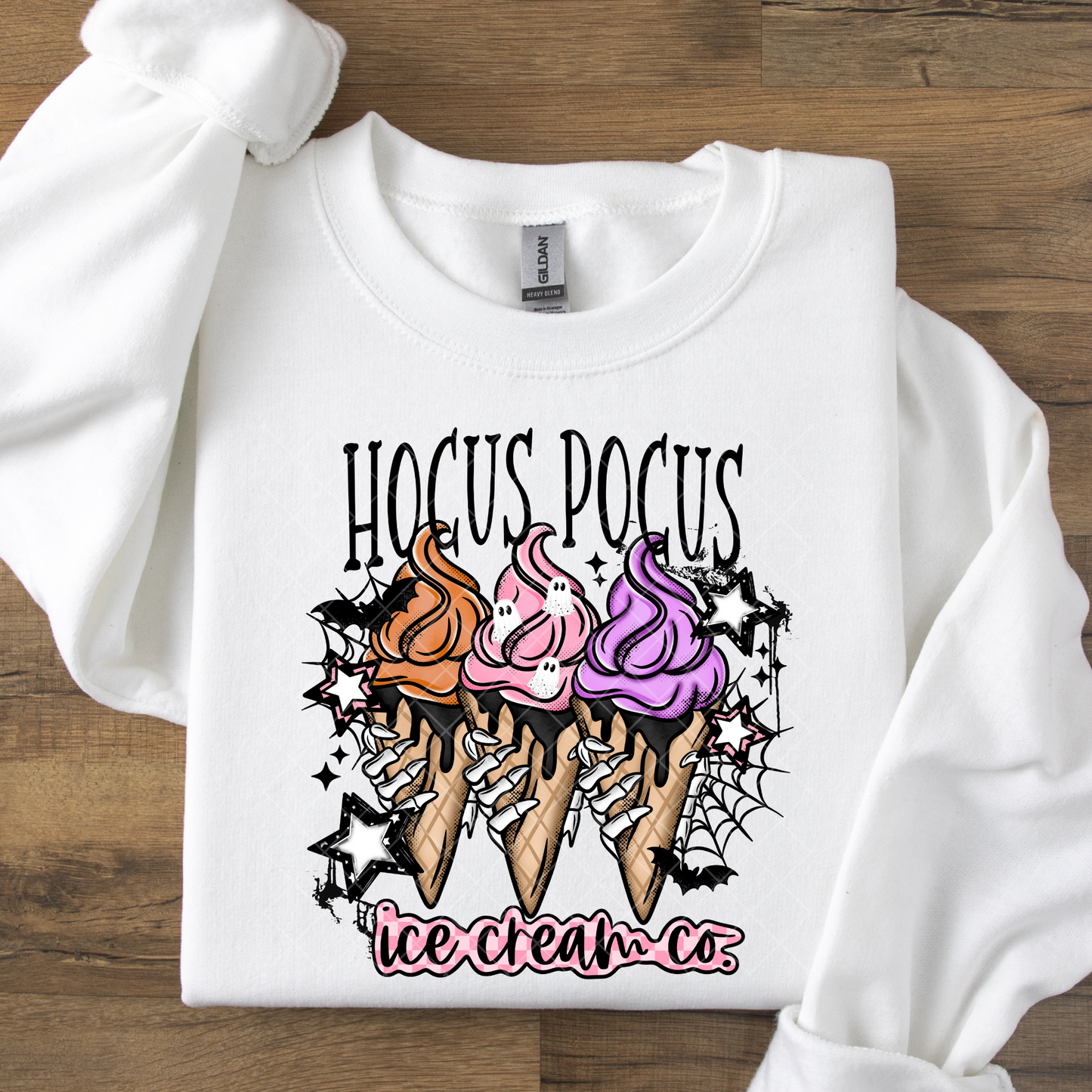 Hocus Pocus Ice Cream DTF Transfer
