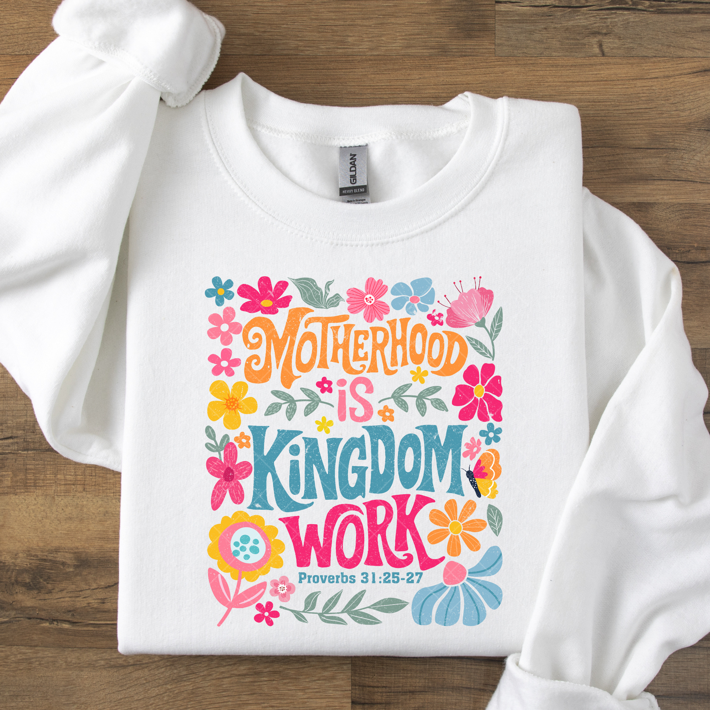 Motherhood is Kingdom Work DTF Transfer